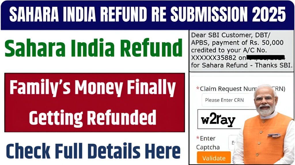 Sahara India Refund 2025